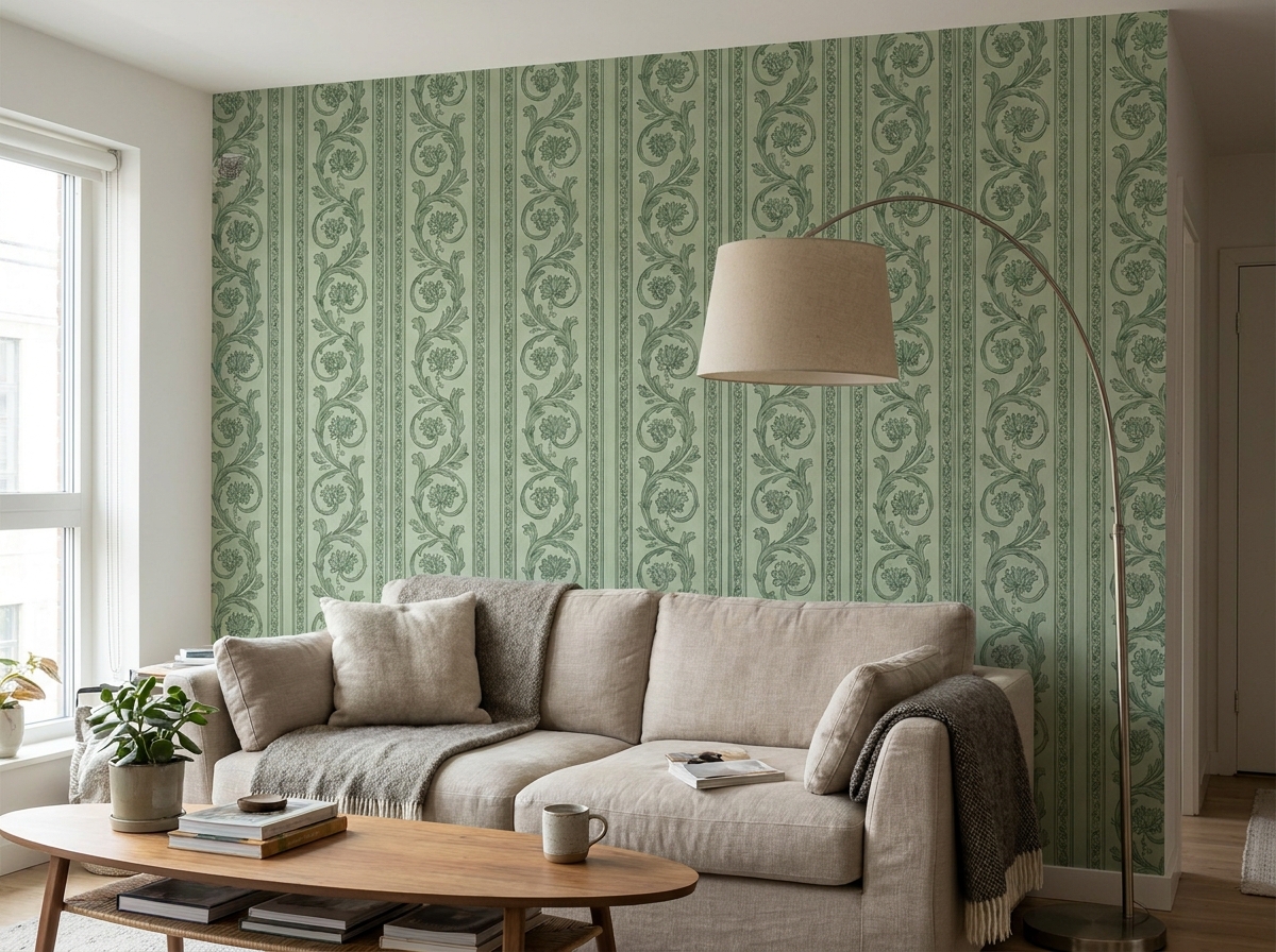 Duvar Kağıdı Bordürü (Pervaz) — salon