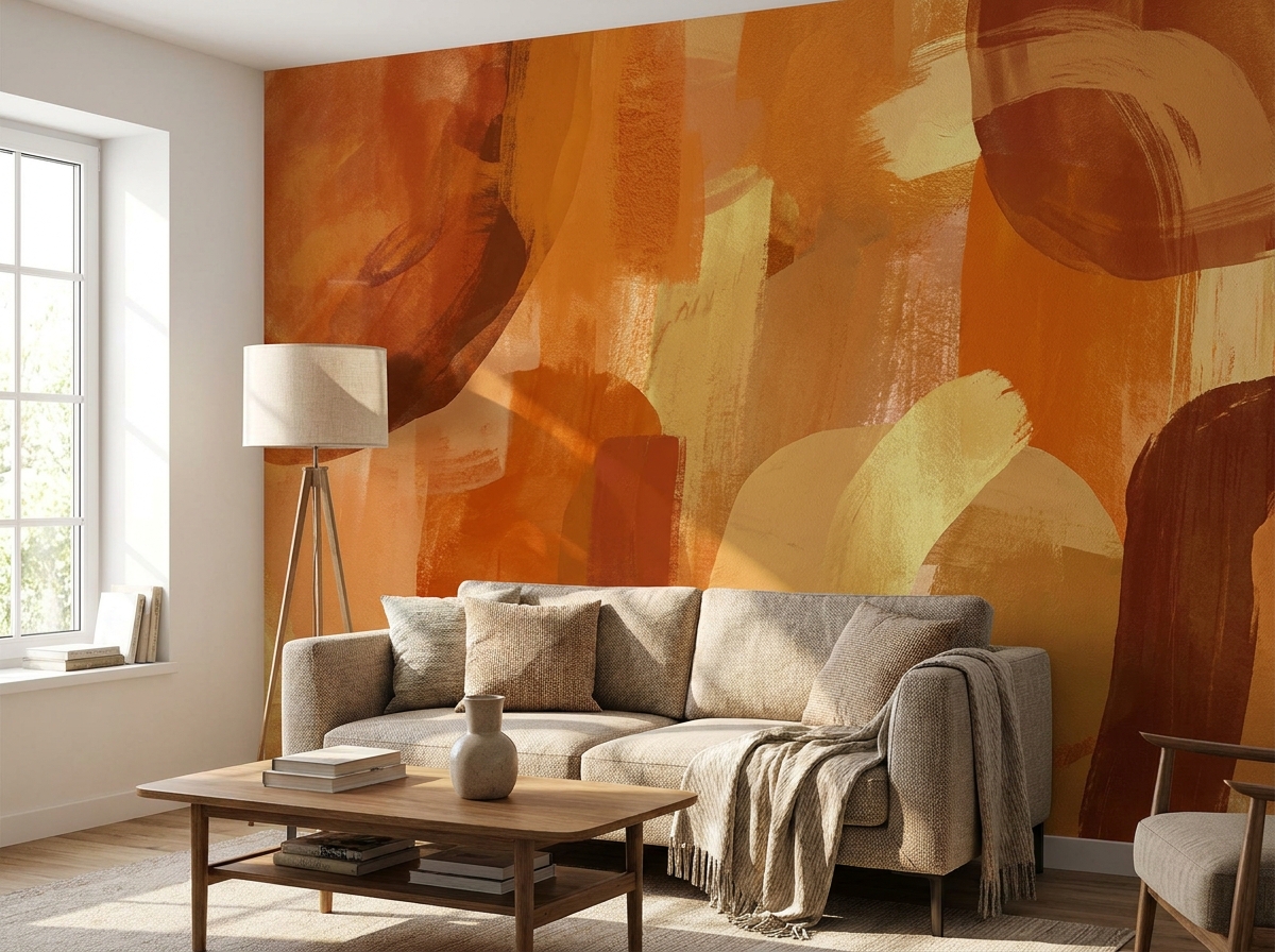 Duvar Posteri Soyut Sanat — salon