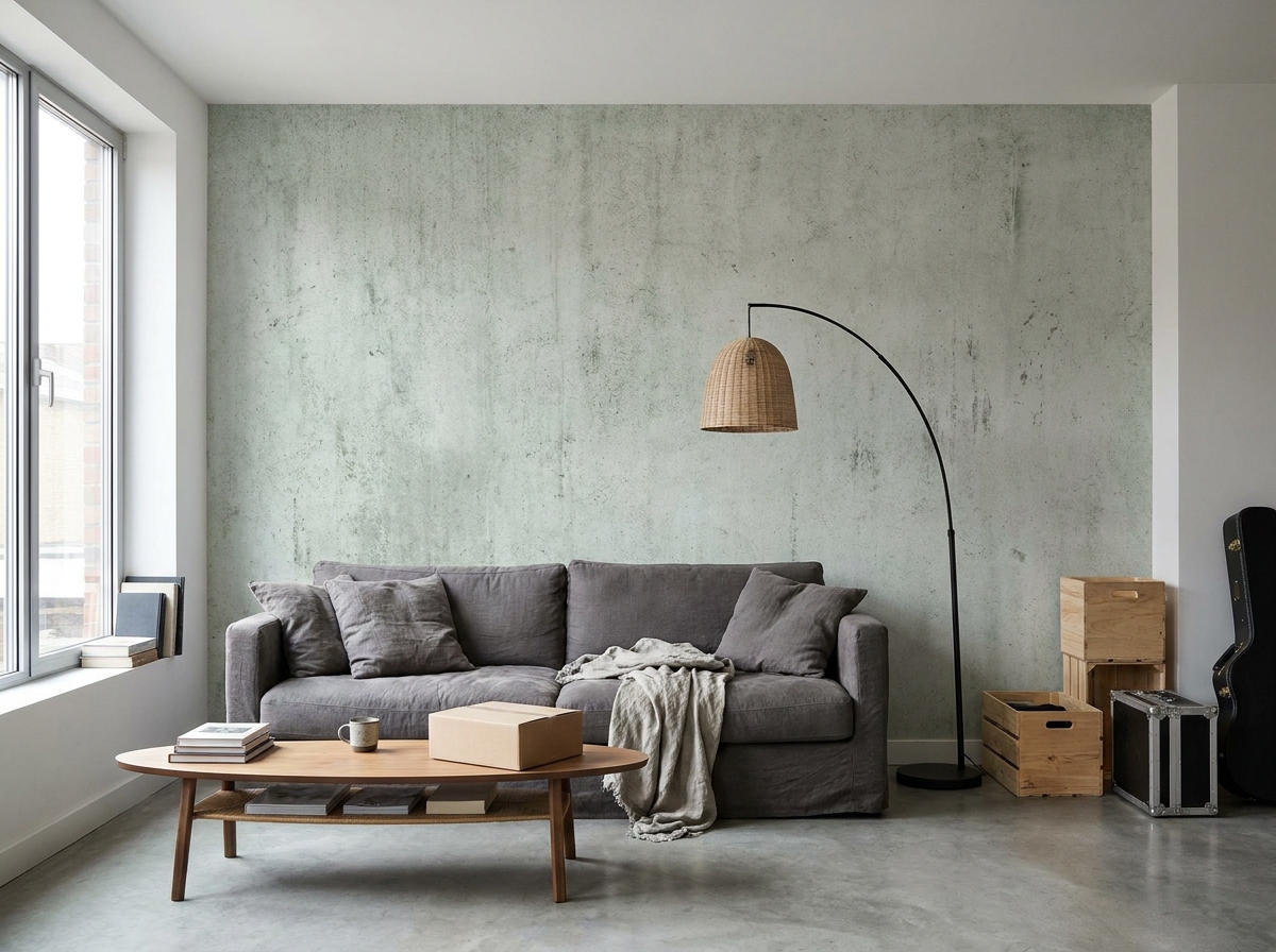 Non-Woven Beton Doku — salon